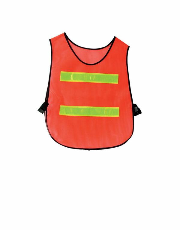 Reflective vest with 2 stripes