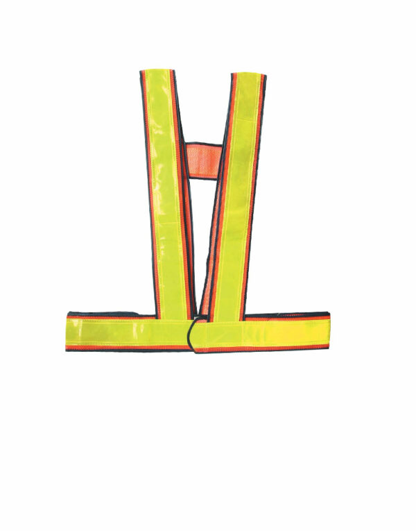 V-shaped reflective strips