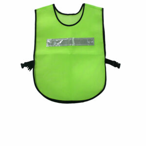 1 green reflective vest